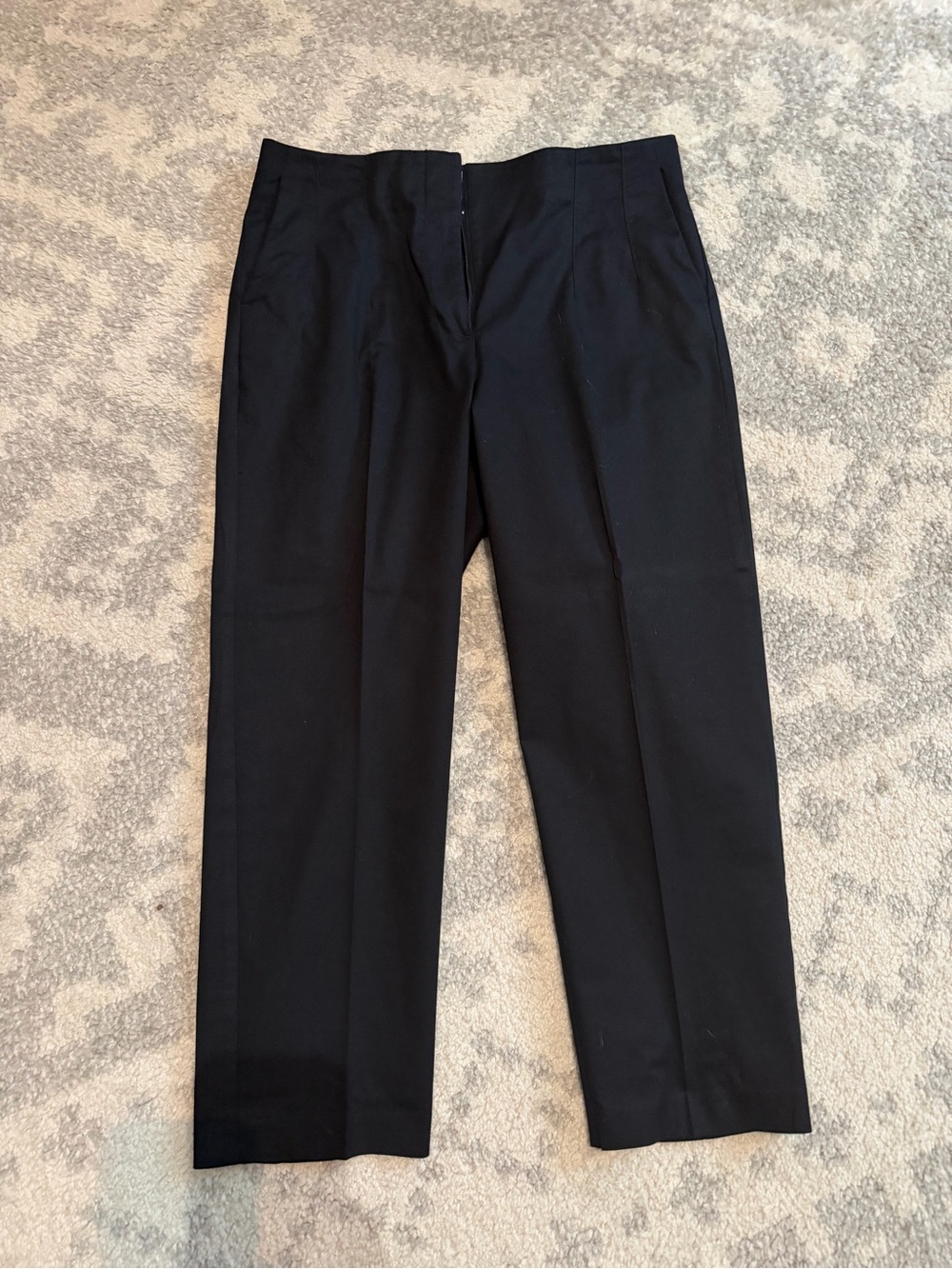 Loft Black Ankle Length Dress Pants